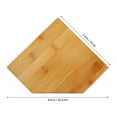 thumbnail image 4 of Wood Corner Wall Shelf for Storage Multi Colored Space Saving Design Easy Installation Fits Small, 4 of 6