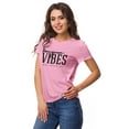 thumbnail image 2 of Inkdotpot Personalized Womens Tshirt Top Honeymoon Vibes Mrs WeddingAnnouncement Shirt-1Z, 2 of 8