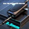 thumbnail image 4 of HLONK 3 in 1 Wireless Lavalier Microphone with Audio Monitor Function 120m Range Vlog Youtube Mic for Android Iphone Computer Camera, 4 of 5