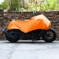 thumbnail image 2 of Cubierta Liviana para motocicleta Unique Bargains naranja M, 2 of 7
