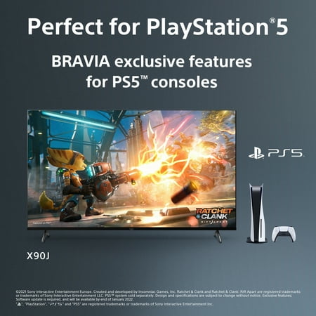 Sony - 55" Class BRAVIA XR X90J Series LED 4K UHD Smart Google TV