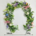 thumbnail image 5 of Wzzjkit Easter Garland Easter Decorations Easter Eggs Bow Vines for Home Front Door Patio Porches Party Birthday Spring Holiday Decoration, 5 of 9