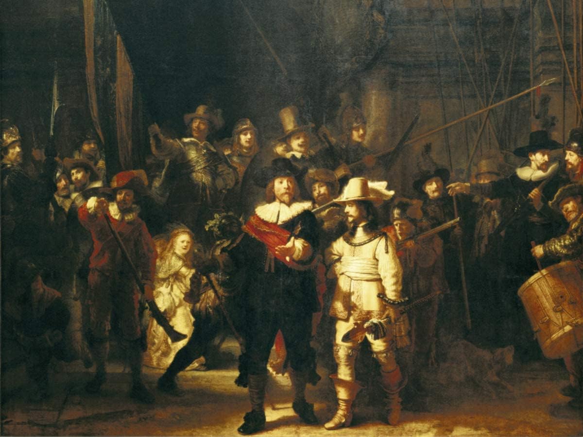 Ravensburger Rembrandt: Die Nachtwache (Night Watch) 1500 Piece Puzzle - image 2 of 2