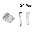 thumbnail image 3 of 24Set Plastic Mirror Holder Clip for Invisible Fixation and Paintings, 3 of 8