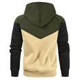 thumbnail image 3 of LWavelet Mens Casual Pullover Hoodie Long Sleeve Sweatshirt Lightweight Drawstring Hooded Top with Kangaroo Pocket for Everyday Wear, 3 of 4