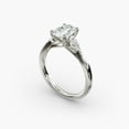 thumbnail image 2 of Cloud Jewel 2.2 Ct Oval Cut Moissanite Ring for Her - 14K White Gold Plated Ring - Engagement Wedding Ring for Her - Beautiful Special Occasion Ring - Gift for Women's, 2 of 4