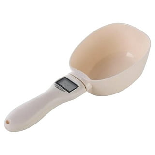Baoblaze Electric Digital Spoon Scale Food Thermometer Precise for Spices  Cooking Utensils, White