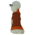 thumbnail image 3 of Pet Life ® 'Harmonious' Dual Color Weaved Heavy Cable Knitted Fashion Designer Dog Sweater, 3 of 4