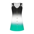 thumbnail image 5 of JMKQLZ Women's Spring And Summer Vacation Button V-neck Strap Top Dress, 5 of 5