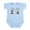 Sky Blue, variant on CafePress - Presidents' Birthday Infant Bodysuit - Baby Light Bodysuit, Size Newborn - 24 Months