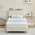 thumbnail image 4 of Eastvita Twin Bed Frame with Storage Headboard/Easy to Assemble/No Box Spring Needed, 4 of 6