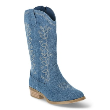Wonder Nation Little & Big Girls Fashion Cowgirl Western Boots
