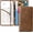 L-Cowhide Brown, variant on SILKBUT Car Registration and Insurance Holder - Vehicle Glove Box Car Organizer,Auto Truck Comparment Accessories Case with Magnetic Closure for Driver License,Cards