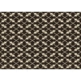 thumbnail image 1 of Ahgly Company Machine Washable Indoor Rectangle Transitional Bullet Shell Brown Area Rugs, 5' x 7', 1 of 7