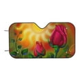 thumbnail image 7 of Daiia Rose Psychedelic Windshield Sun Shade for Car SUV Truck (Small ), Car Sun Shade Windshield, Car Shades for Front Windows, Sunshade for Car Windshield, 7 of 7