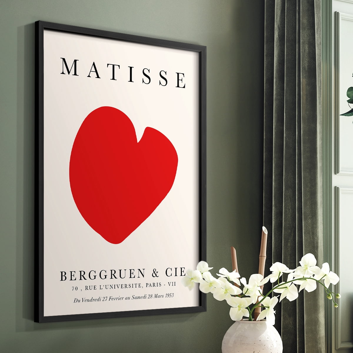 Matisse CCXVIII in Solid Wood 22 x 28 Framed Print