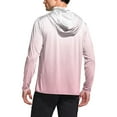 thumbnail image 6 of hotojiny Men's Hooded Sun Shirts with Mask Summer Fashion Fishing Shirts for Men Gradient Long Sleeve UPF 50 Hiking Light Jacket, 6 of 7