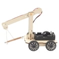thumbnail image 2 of Kit de grúa de manivela de bricolaje Desarrollo de innovación de juguetes Enseñanza Ayudas Modelo de grúa mecánica Herramienta de aprendizaje STEM, 2 of 10