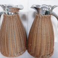 thumbnail image 2 of Enjoy Freshly Brewed Coffee Anytime Coffee Thermal Carafe Rattan Tea, 2 of 4