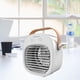 thumbnail image 3 of Ventilador de aire acondicionado Ventilador de aire acondicionado portátil, enfriador de aire evaporativo personal, ventilador de enfriamiento de escritorio de 3 velocidades para el Fanmusic Ventilador de aire acondicionado, 3 of 7