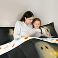 thumbnail image 4 of Manfei Gothic Westdern Ghost Twin Bedding Sets 7-Piece, Horror Halloween Bedding Comforter Set, Teens Boys Girls Kids Reversible Sheet Sets, Breathable Home Decor, 4 of 7