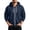 B_Navy, variant on Men's Windbreakers Casual Jacket Loose Solid Color Outdoor Long Sleeved Hooded Casual Jacket/jacket Windbreaker Front-Zip Jacket Black 4XL