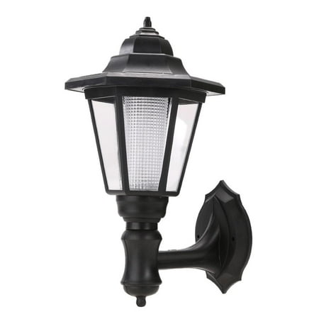 

Xewsqmlo 2pcs Solar Power LED Light Path Way Wall Landscape Garden Lamp (Warm White)