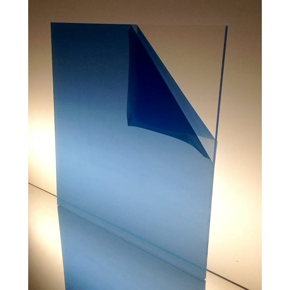 12" x 12" Clear 3 mm (0.118 inch) Thick Acrylic Sheet 50-Pack