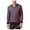Purple - blackberry, variant on Mens Tuck Stitch Pullover Sweater, Blue, XX-Large