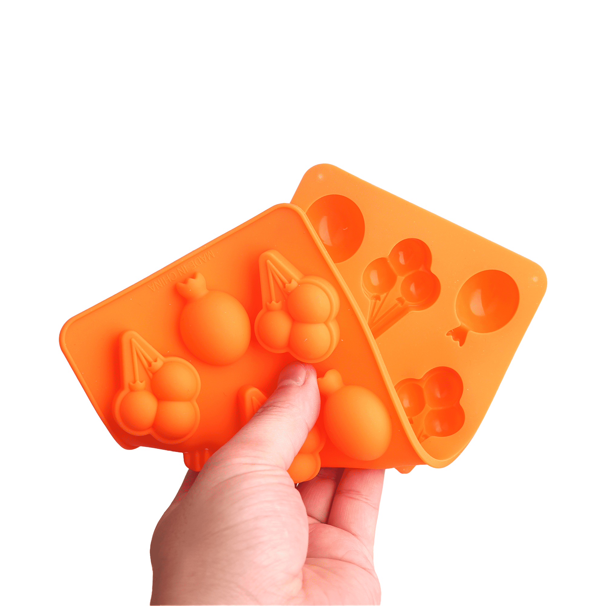 (2 pack) Way to Celebrate Balloon Candy Silicon Mold, 8 x 4 inch Candy Mold