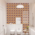thumbnail image 6 of 10 Sheets Faux Stone Peel and Stick Backsplash, White Marble Look PVC Wall Tiles Stick on Backsplash for Kitchen, 6 of 7