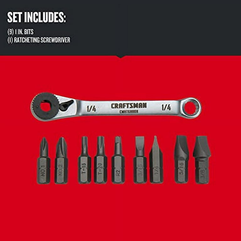 Ratcheting Screwdriver Set (10-Piece) Ratcheting Screwdriver Set (10-Piece)