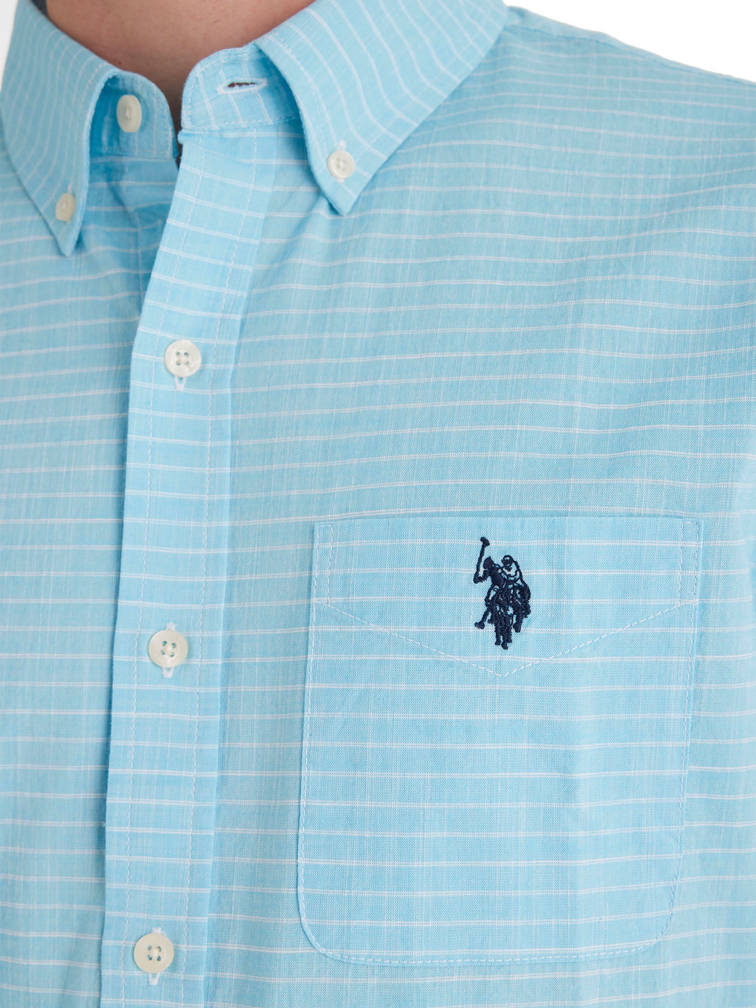 U.S. Polo Assn. Men's Short Sleeve Buttondown Shirt