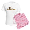 thumbnail image 6 of CafePress - Steampunk Women's Light Pajamas - Women's Short Sleeve Print T-Shirt and Pants Light Cotton Pajama Set, 6 of 7