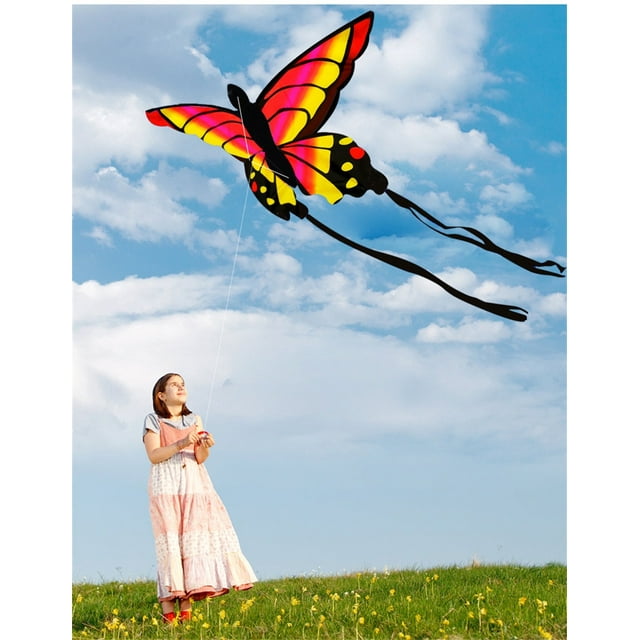 Beautiful Butterfly Kite Outdoor Games and Activities Single Line Kite Kids