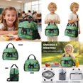thumbnail image 5 of Xoenoiee Cat Lotus Leaves Print 4 Pcs Kids Backpack Set with Lunch Box Pencil Case Water Bottle Carrier Bag, Lightweight Preschool Knapsack for Girls Elementary Bookbag Schoolbag, 5 of 7
