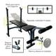 thumbnail image 2 of Banco para pesas reclinable con rack Athletic Works WMW-2110, 2 of 4