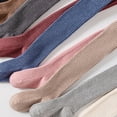 thumbnail image 5 of Children's Leggings Solid Color Double Needle Combed Cotton Drawn Girls' Pantyhose, 5 of 5