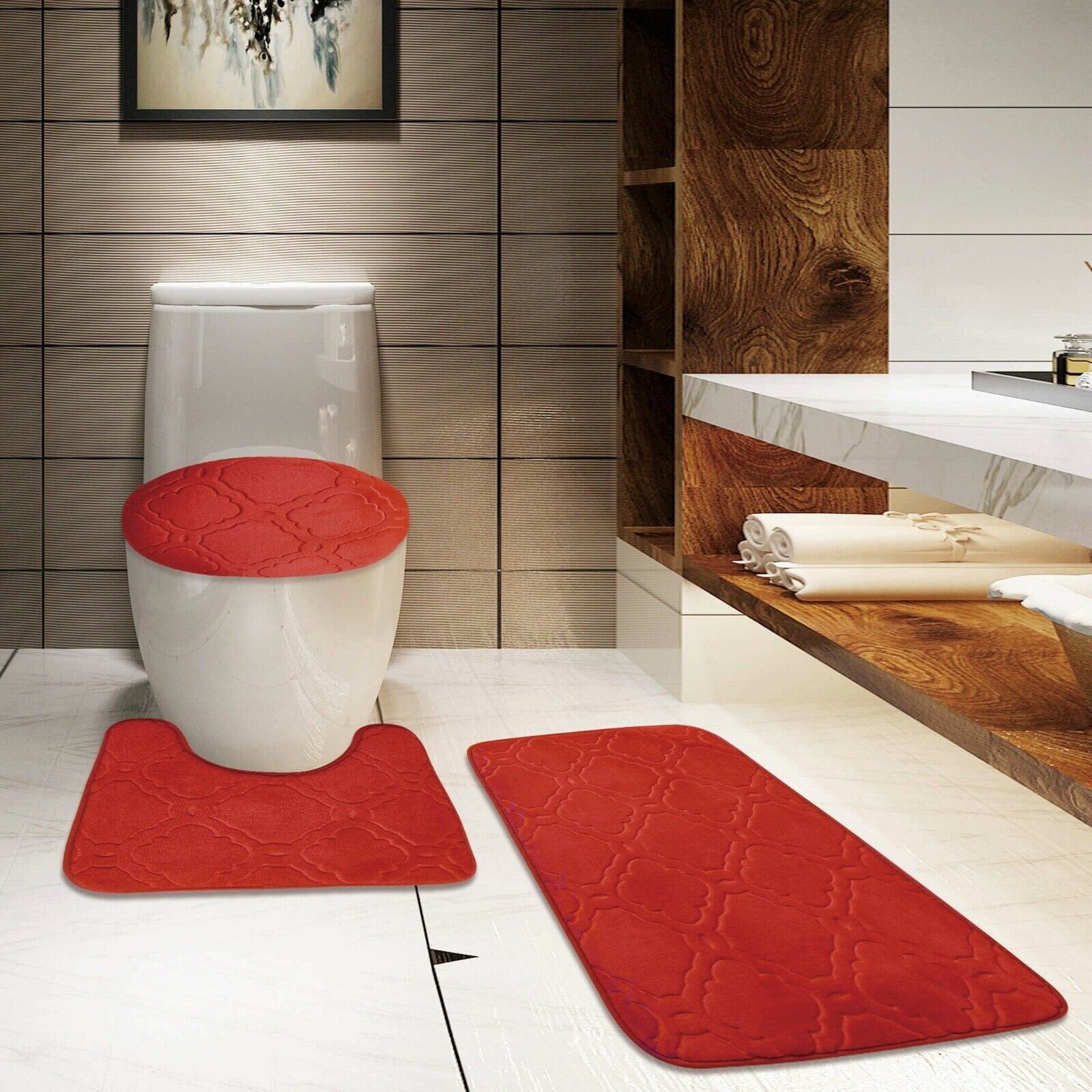 bathroom bath mat
