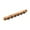 Couleur Grillée, variante sur Lipstore Support de Rangement pour 6 Bâtons de Billard de Piscine, Étagère Murale en Bois avec 6 Pinces à Queue, Couleur Noyer