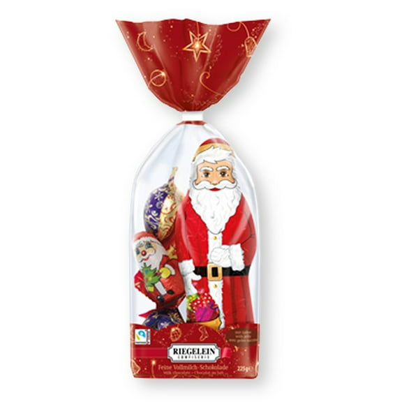 Riegelein Assortment Chocolate Santa & Ornaments Bag 7.9 Oz. (225 g.)