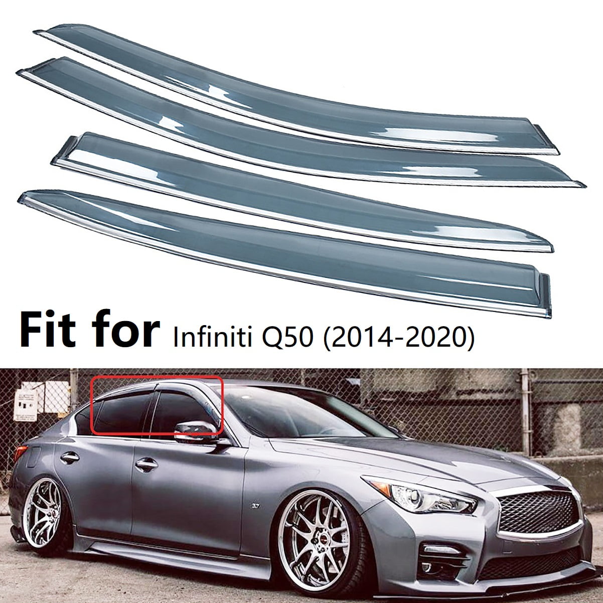 Infiniti q50 rain guards deals
