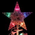 thumbnail image 4 of Northlight 4ft Lighted Spiral Christmas Tree with Star Tree Topper, Multi Lights, 4 of 9