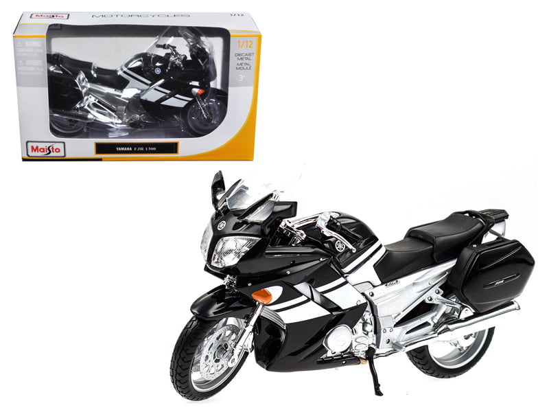 1:18 Maisto Diecast Motorcycle Model Toy Yamaha FJR1300A Police Bike Replica 