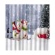 thumbnail image 4 of Paneles 3D de Navidad Cortinas semitransparentes bordadas florales Cortinas con ojales para Zulema Panel de cortina 3D, 4 of 8