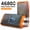 Orange, variant on CATGOOD 20000mAh Solar Power Bank, 22.5W Fast Charging Portable Charger with 4 Built-in Cables & 10W Wireless Charging, Travel Battery Pack with Camping Flashlight(Green)