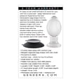 thumbnail image 4 of Gender X Crystal Ball Plug W/suction Cup - Clear, 4 of 5