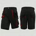 thumbnail image 2 of ZVNAH Shorts Cargo de Travail pour Hommes Shorts de Travail Résistants à l'Usure Multi-Poches pour Extérieur Randonnée Camping Voyage Golf Décontracté, 2 of 9