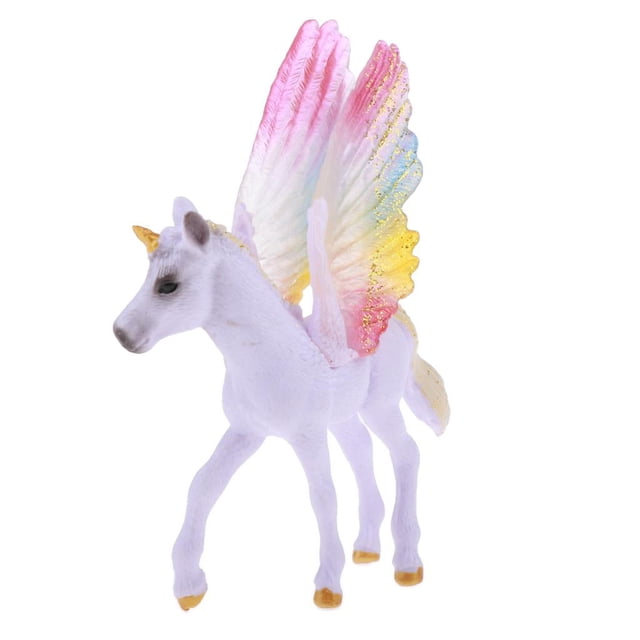 Estatuilla de Pegasus Sunnimix Juguete de animales de Silvestre Modelo de Juguete