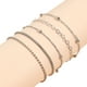 thumbnail image 2 of Juego de 5 pulseras de cadena de cobre estilo bohemio para hombre y mujer. Pulseras ajustables de estilo vintage, ideales para uso diario. Pulseras apilables., 2 of 8